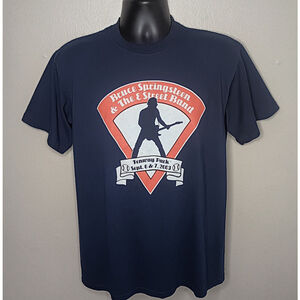VTG Y2K Bruce Springsteen Adult Medium Band T-shirt 2003 Concert Fenway Park EUC